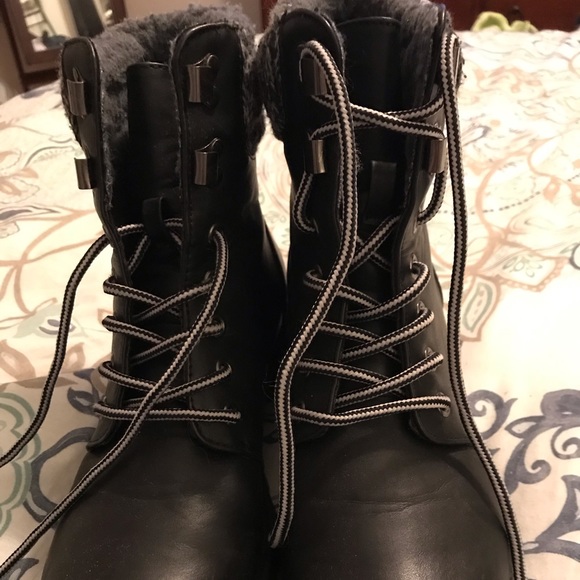 Combat boots from JustFab.  Size 8 - Picture 1 of 5